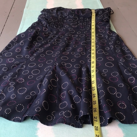 American Eagle Dotted Circle Print Strapless Mini Dress - Picture 12 of 12